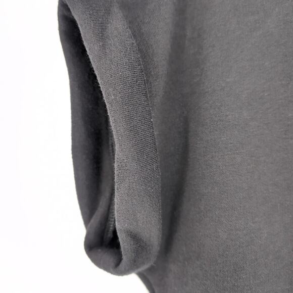 Calvin Klein Black Hoodie Short Sleeve Mini Dress with Pockets - Size M - GUC - Picture 6 of 13